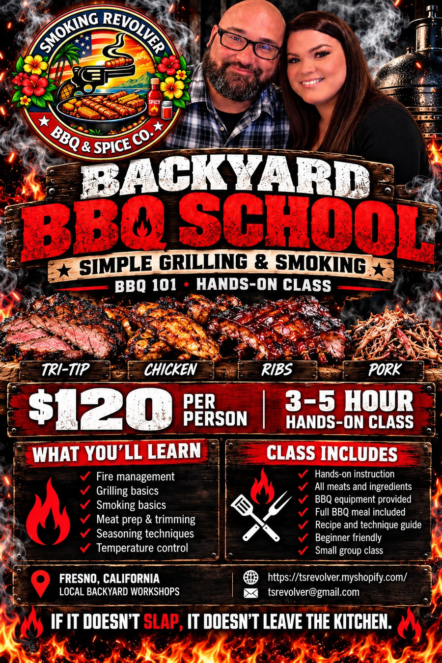 Backyard BBQ School — BBQ 101