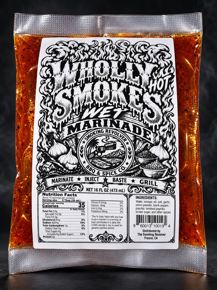 Wholly Smokes Hot Wet Marinade