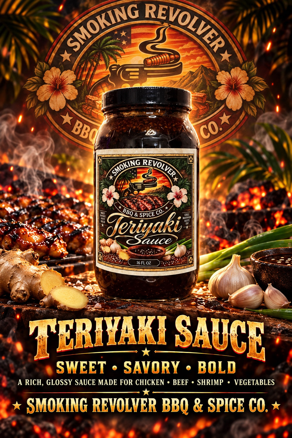 Teriyaki Sauce product graphic