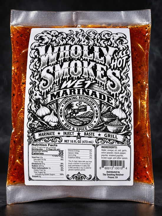Wholly Smokes Hot Wet Marinade